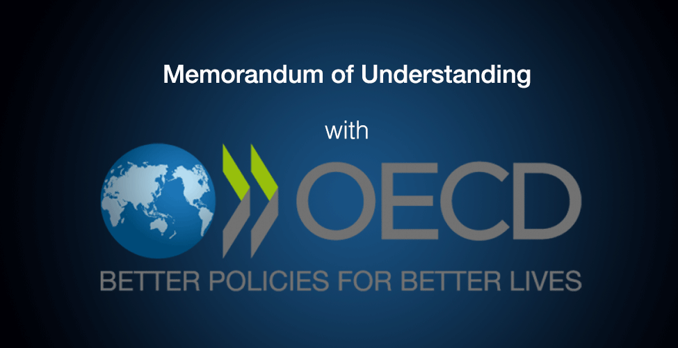 Memorandum of Understanding signed with the OECD