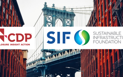 SIF and CDP announce collaboration to close infrastructure investment gap