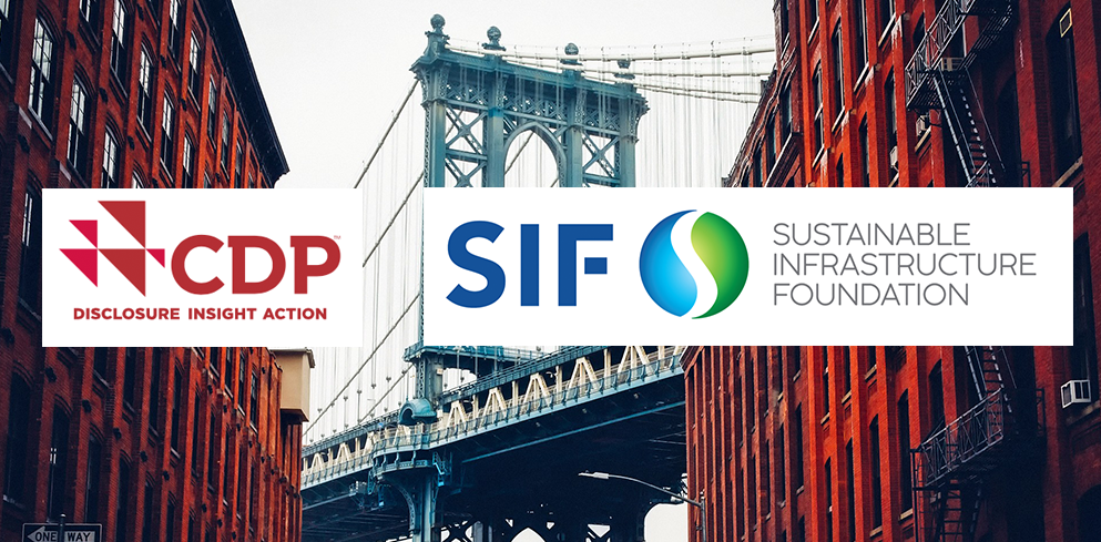 SIF and CDP announce collaboration to close infrastructure investment gap